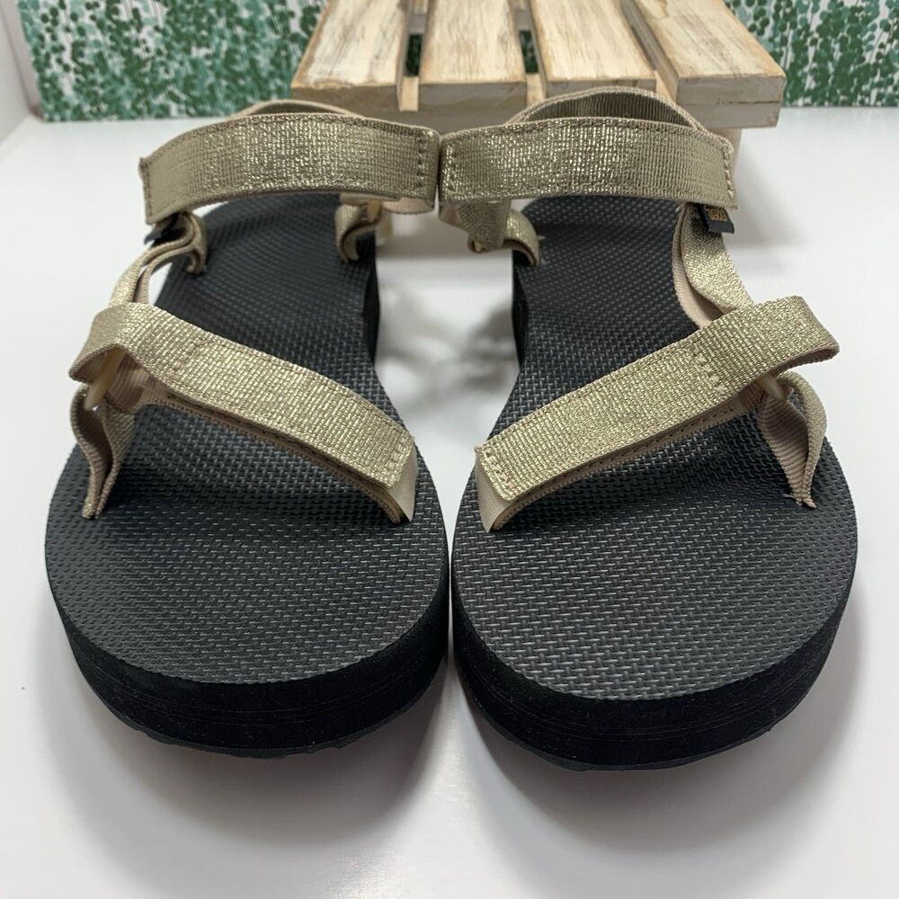 Teva Golden Metallic Womens Sandals Size 10 US Or 41 EU - NWOT - Picture 5 of 14